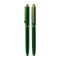 Luxury business gift metal green roller pens with custom logo